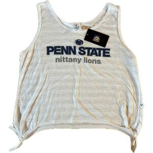 Venley Penn State Nittany Lions Unisex Tank Top Cream Heathered S Sports‎ Logo